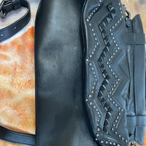 Mulberry Black Leather ZigZag Alexa Bag - Picture 7 of 17